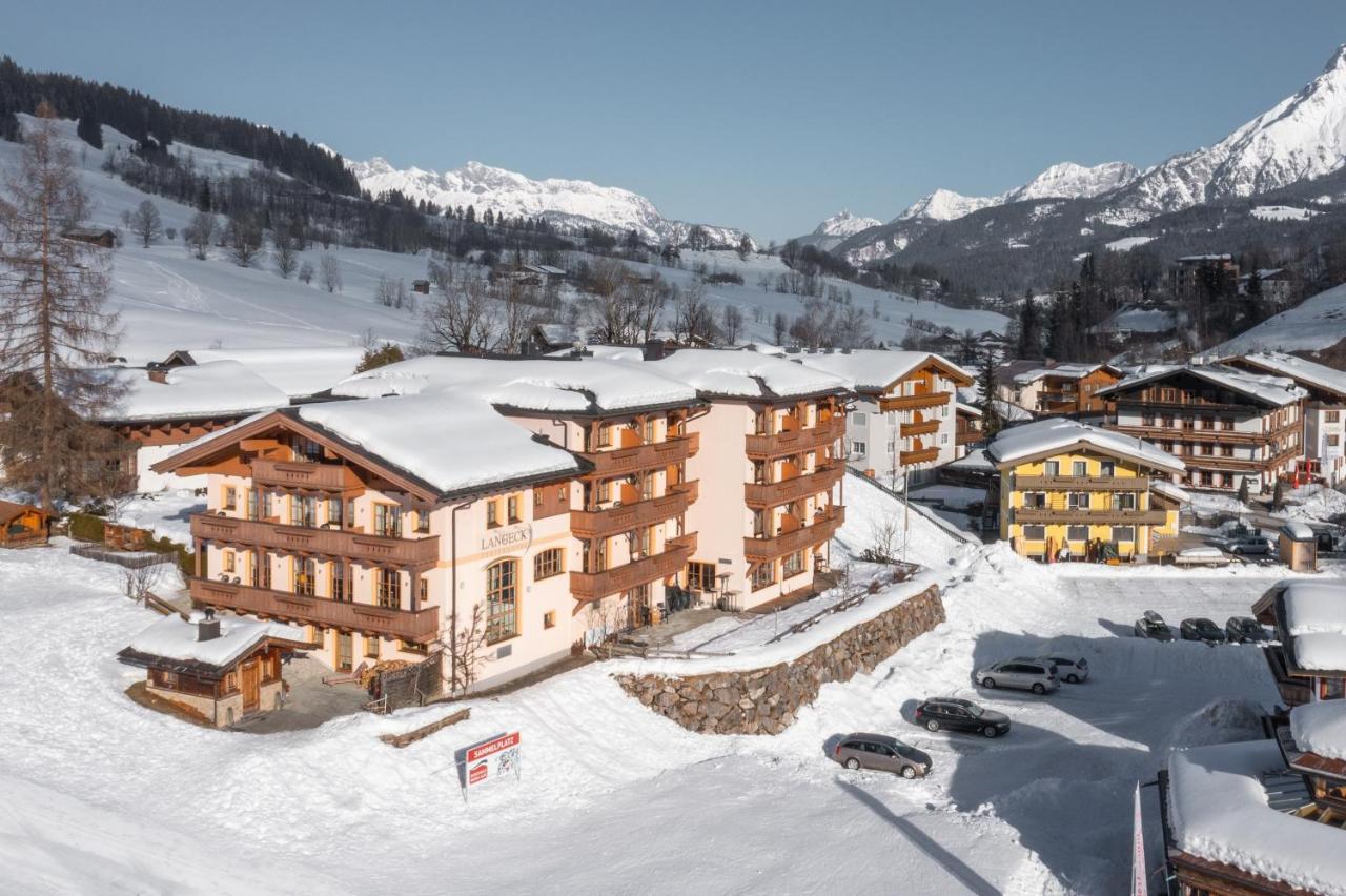 Hotel Langeck Maria Alm am Steinernen Meer Dış mekan fotoğraf