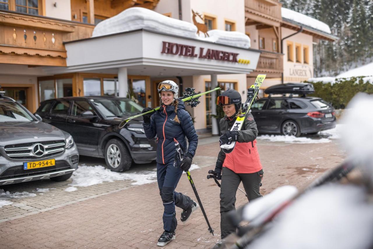 Hotel Langeck Maria Alm am Steinernen Meer Dış mekan fotoğraf